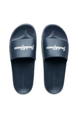 Jack & Jones Chanclas pala de hombre logo azul