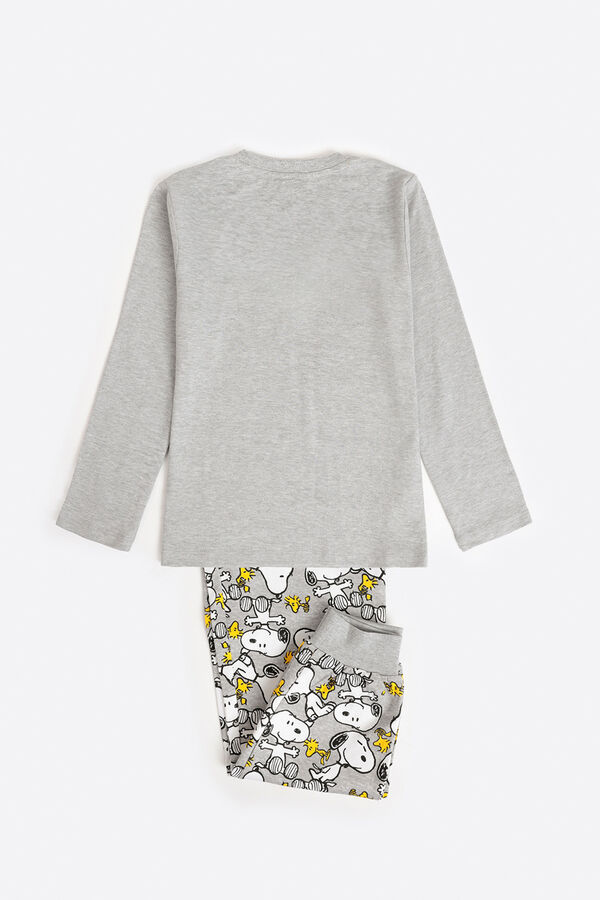 Admas Pijama Family Snoopy Funny para ni&ntilde;o&nbsp; gris