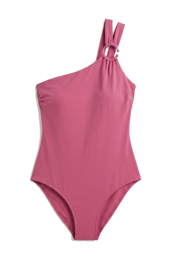 Women'secret Roze asimetrični kupaći kostim za oblikovanje Roze