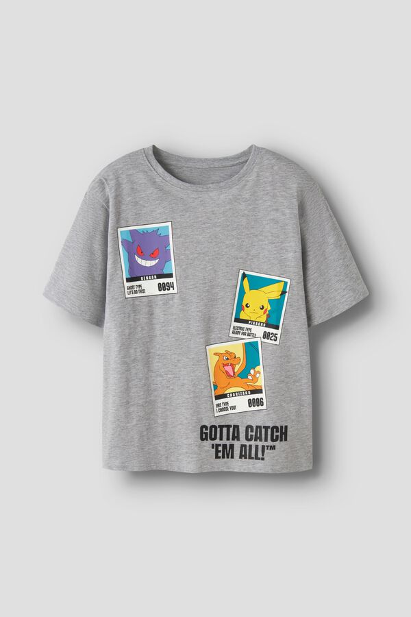 Name it Pokemon T-Shirt cinzento