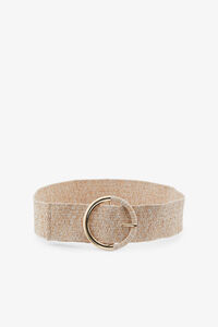 Pieces Cintur&oacute;n hebilla dorada grande