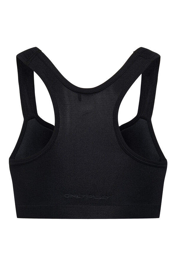 Only Play Sujetador deportivo intensidad media negro