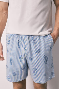 Women'secret Pijama corto hombre algod&oacute;n Family Collection