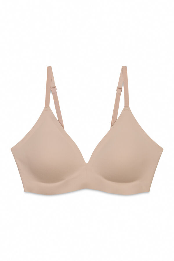 Women'secret NAKED Trouglasti top grudnjak nude  Boja Kože