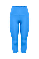Only Play Leggin capri tiro alto B-Dry turquesa