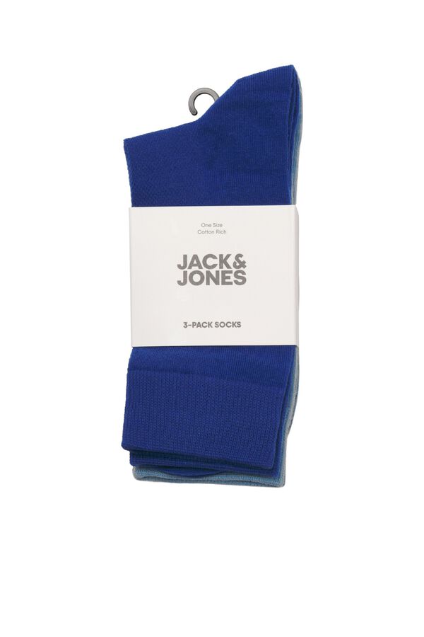 Jack & Jones Meias com algod&atilde;o verde