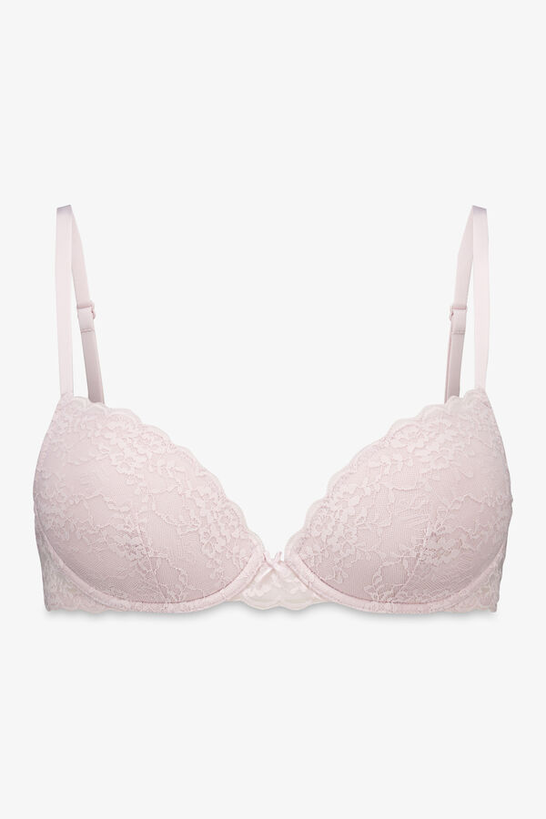 Women'secret PRELEPI ružičasti čipka grudnjak Roze