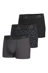 Adidas Pack 3 b&oacute;xers algod&oacute;n Active Flex  gris