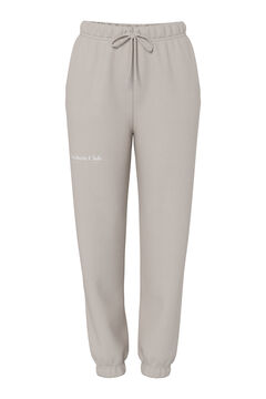 Pieces Casual beige sweatpants Aesthetic club grey