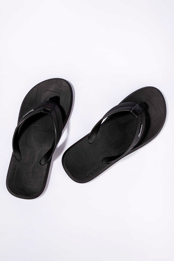 Ipanema Chinelo de tira larga preto