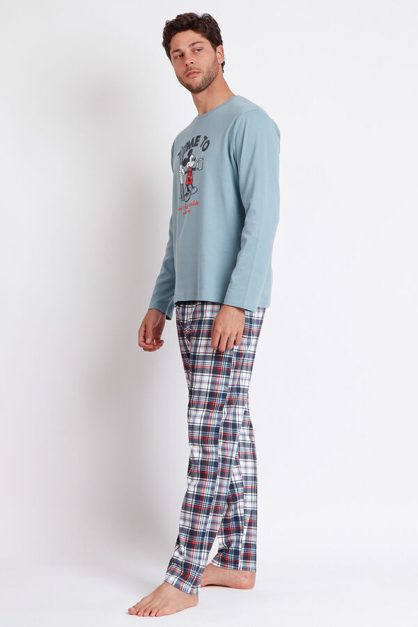 Admas Pijama masculino Winter Club azul