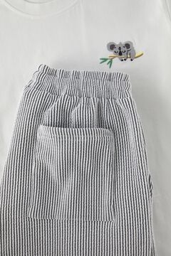 Trendyol Pijama rayas hombre manga corta