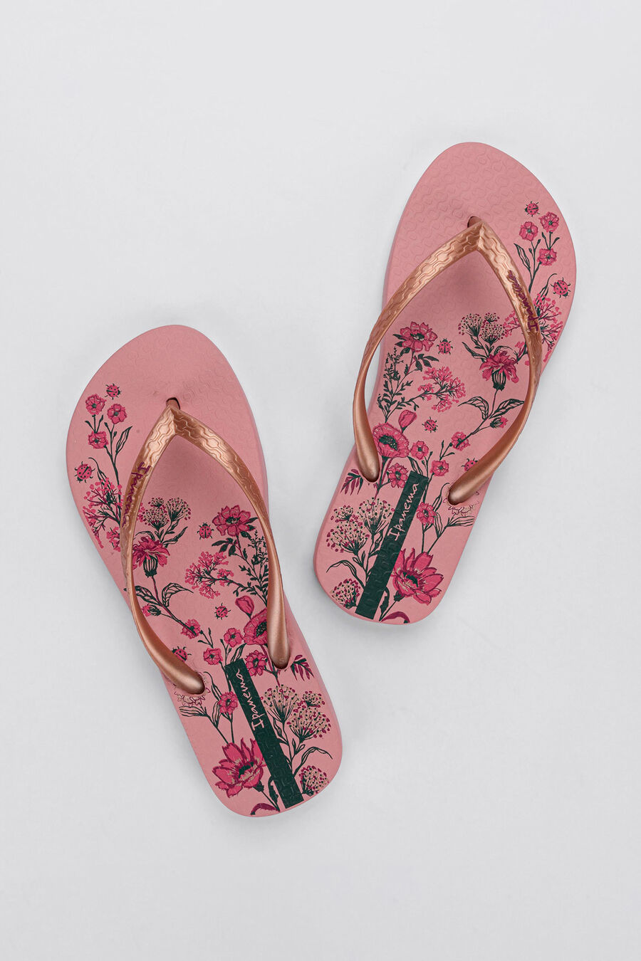 Chanclas motivo floral