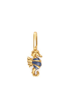 Singularu Charm Caballito de Mar Ba&ntilde;o Oro
