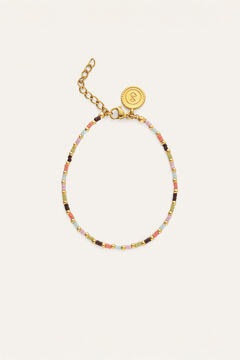 Singularu Pulsera Joy Colors Acero Ba&ntilde;o Oro