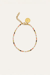 Singularu Pulsera Joy Colors Acero Ba&ntilde;o Oro