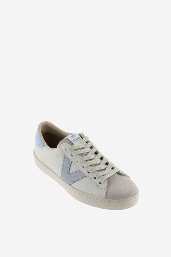 Victoria Bőr has&iacute;tott bőr orr&uacute; cipő k&eacute;k