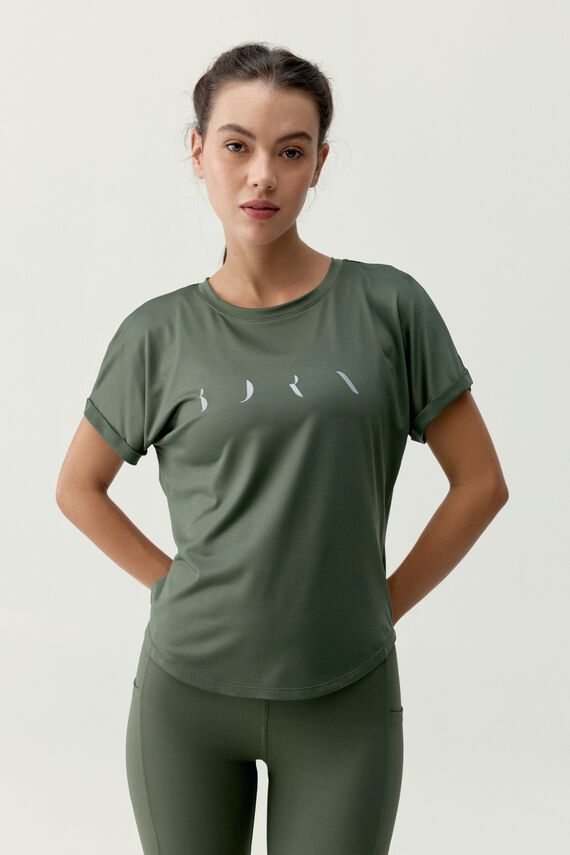 Camiseta Azami Kaki Leaft S