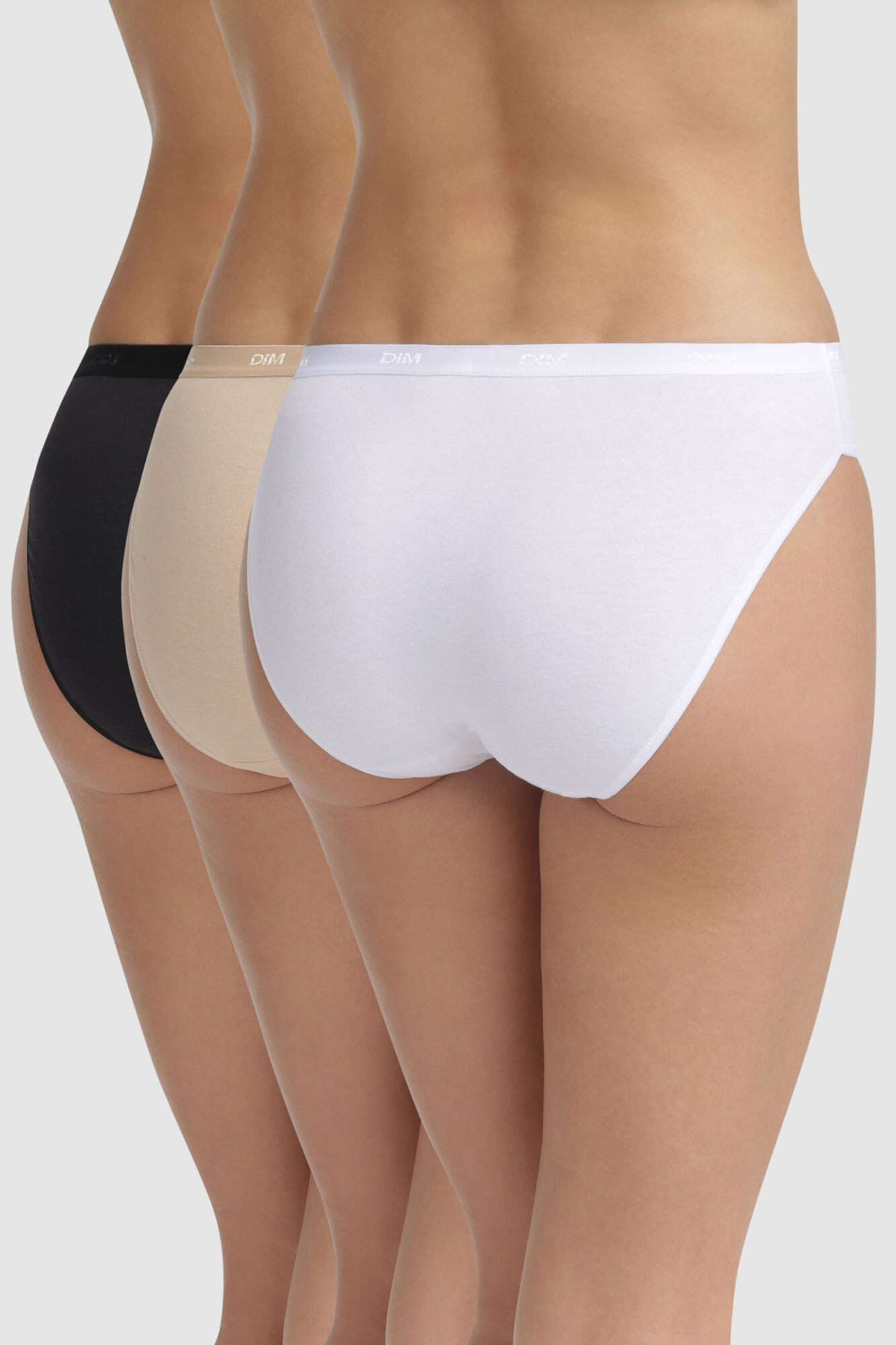 DIM Pack 3 bragas Pockets Ecodim