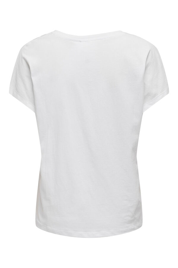 Womensecret Short-sleeved sports T-shirt white