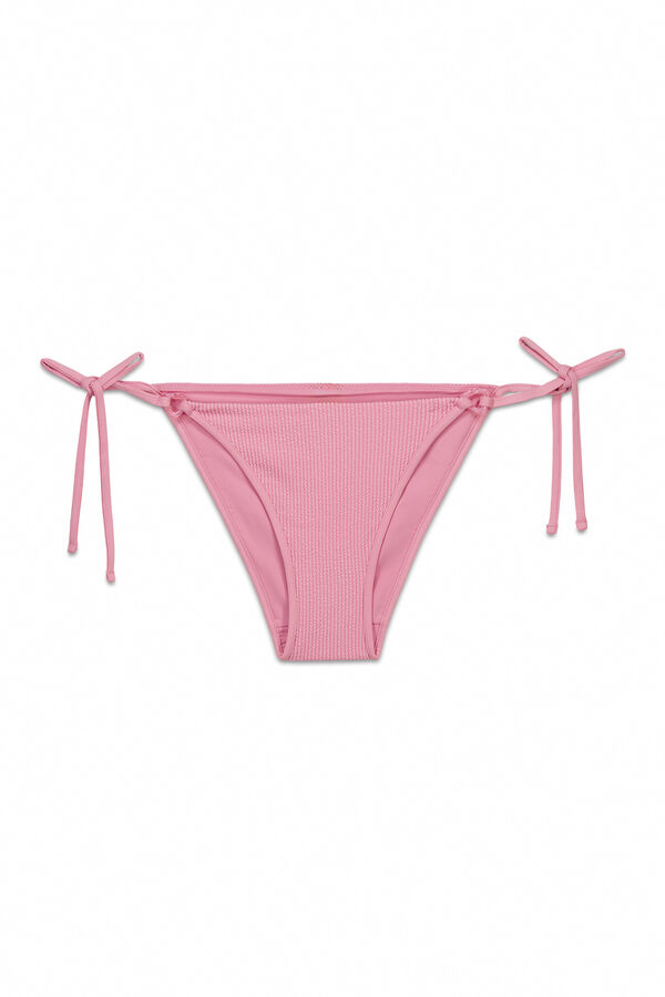 Women'secret Roze naborane brazilske gaćice za bikini Roze