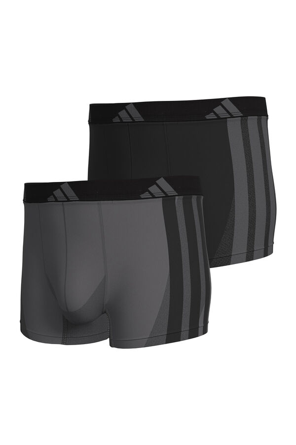 Adidas Pack of 2 Active Seamless Micro Stretch boxers grey