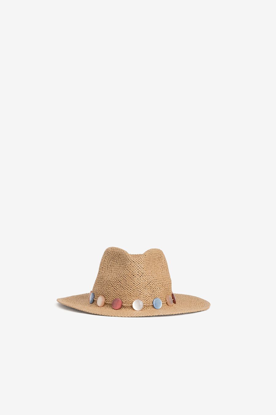 Sombrero panamá con efecto paja