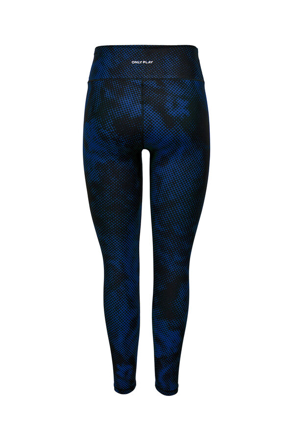 Only Play Legging JAM tiro alto azul