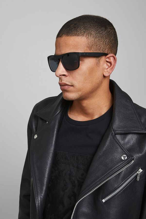 Jack & Jones Gafas de sol cuadradas negro