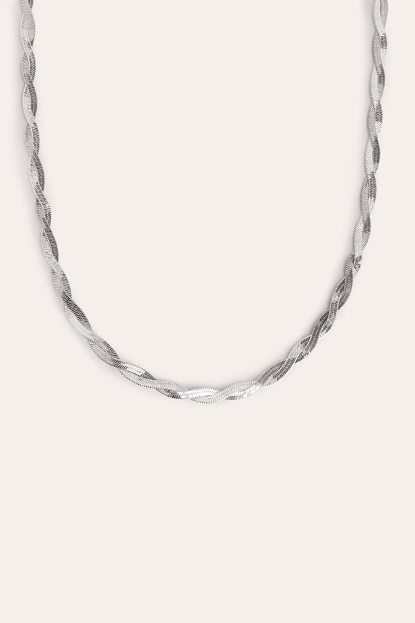 Womensecret Lisse Twister steel necklace szürke