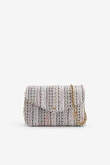 Vilanova Tweed crossbody bag grey