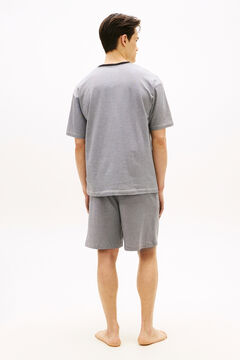 Tommy Hilfiger Pijama curto estampado a riscas