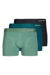 Jack & Jones 3-pack microfibre boxers green
