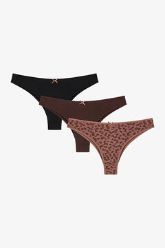 Penti Pack 3 Braguitas Brasile&ntilde;as Wild Terra