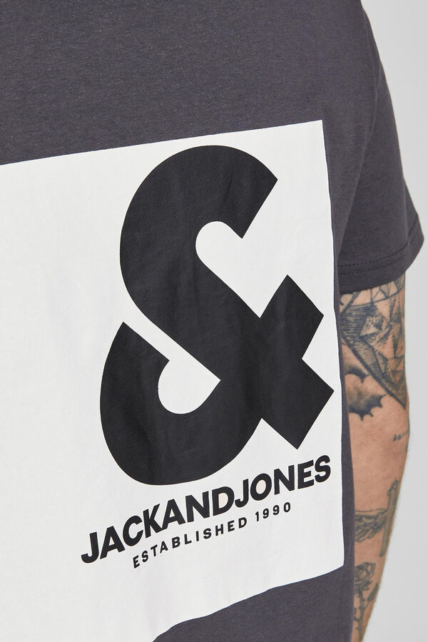 Jack & Jones Short-sleeved T-shirt Grau