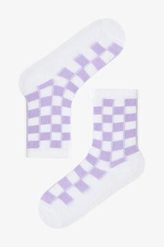 Penti Pack 3 calcetines tobilleros cuadros