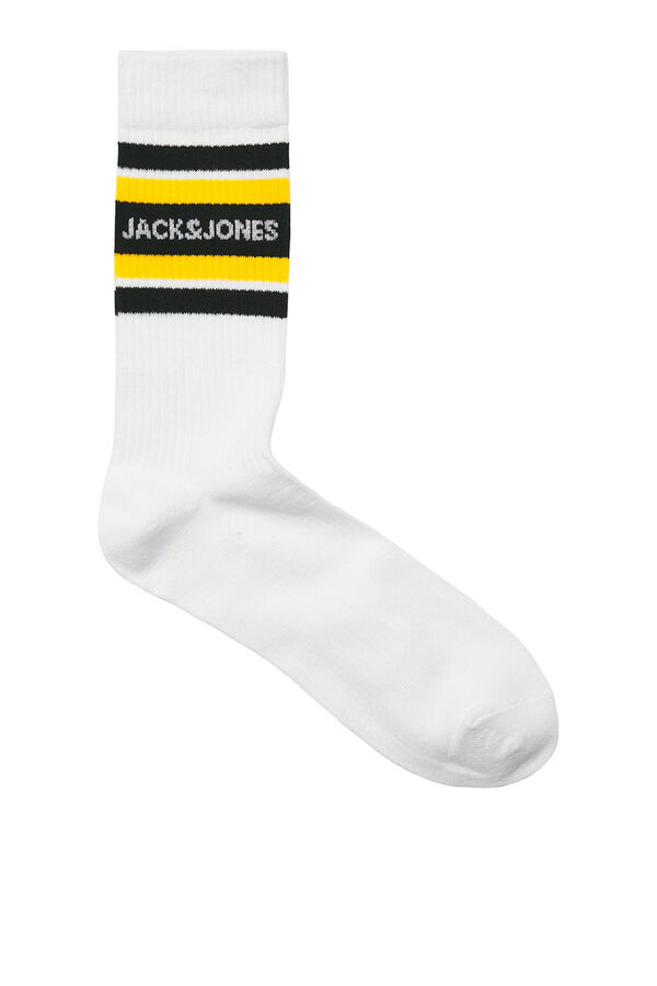 Jack & Jones Pack 3 calcetines blanco