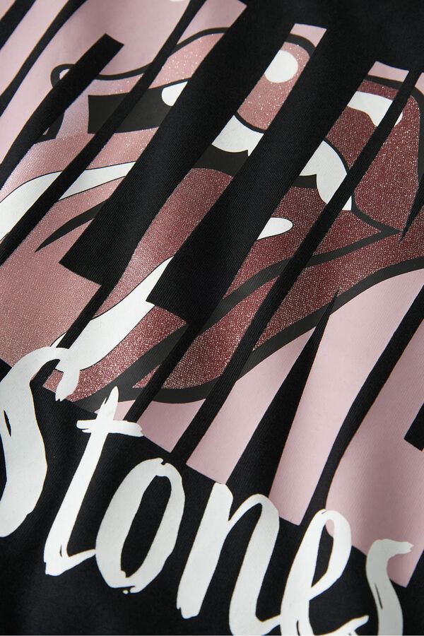 Name it T-shirt Rolling Stone preto