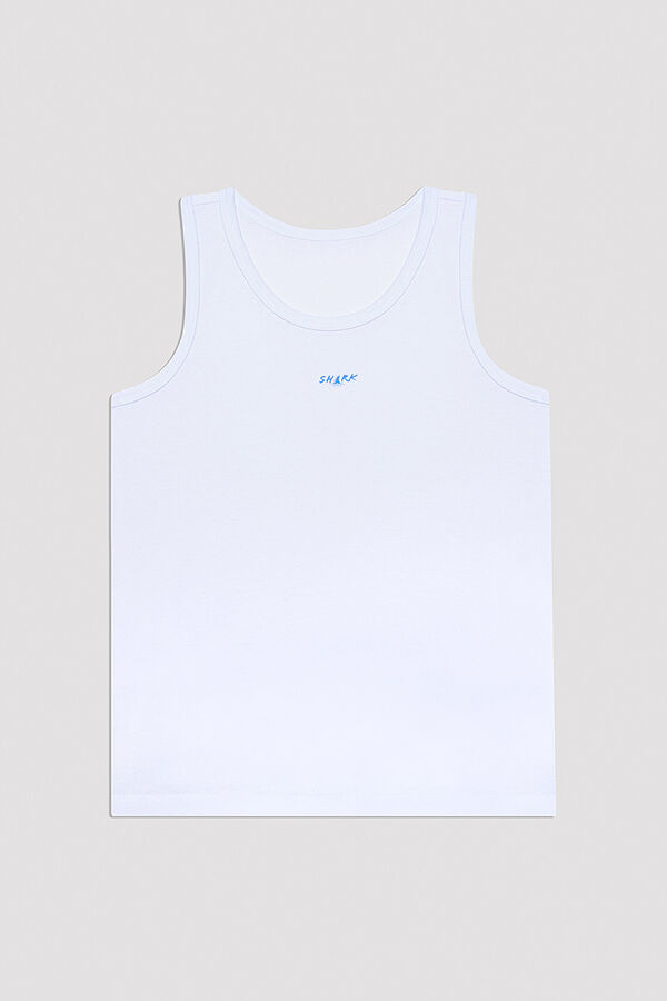 Penti Pack de 2 camisas interiores multicoloridas Tubar&atilde;o para menino estampado