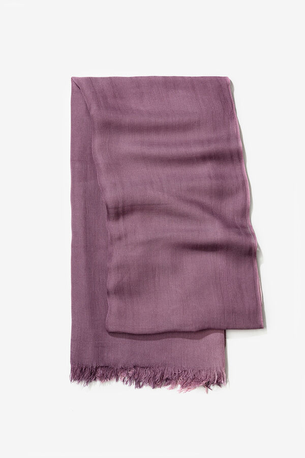Vilanova Color Gradient Rectangular Scarf pink