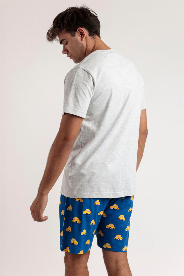 Mr. Wonderful Pijama corto siesta Mr Wonderful gris