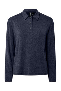 Pieces Jersey punto estilo polo para mujer