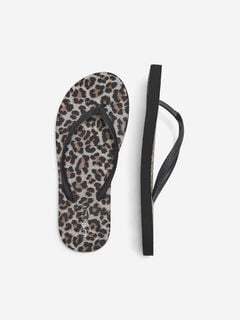 Only Chanclas estampado leopardo