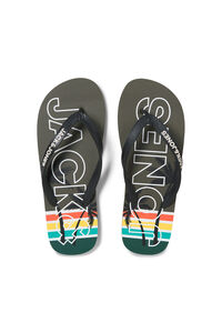 Jack & Jones Chanclas tipo flip-flop logo