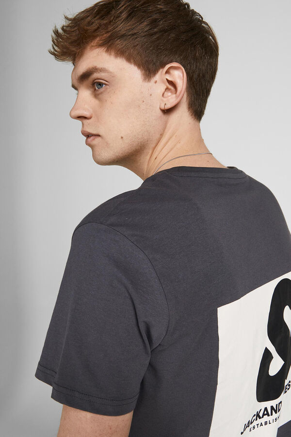 Jack & Jones Short-sleeved T-shirt Grau