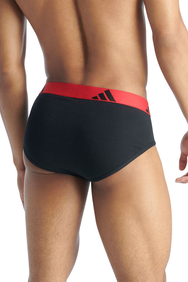 Adidas Pack of 3 Active Flex cotton boxers blue