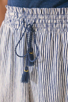 Women'secret Pantalone sa pruge print i ivicama