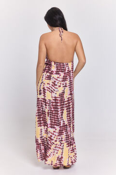 Pieces Vestido estilo playero viscosa glitter