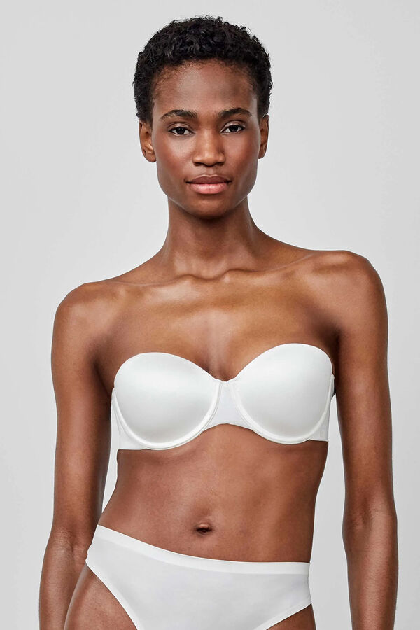 Gisela Bandeau bra beige