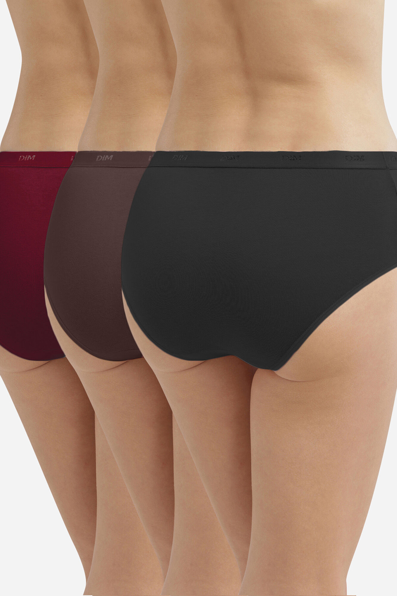 DIM Pack de 3 b&oacute;xers de algod&oacute;n el&aacute;stico